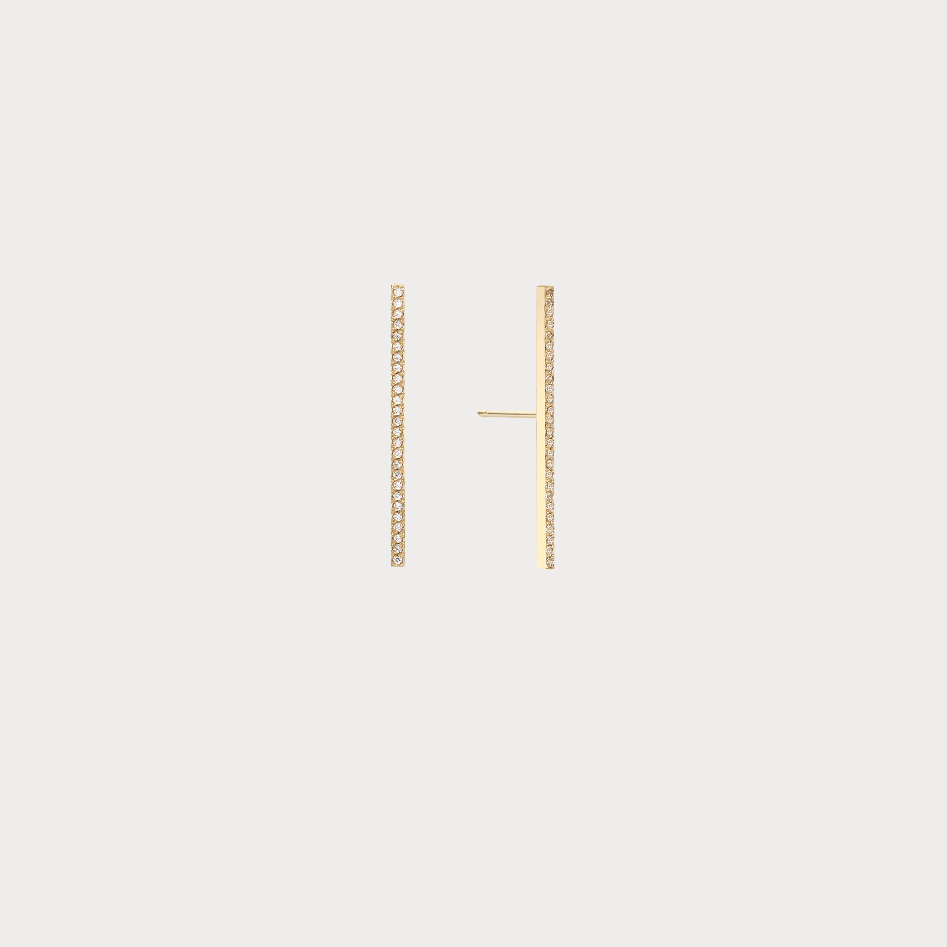 Pave 14k gold earrings Pave Gold Slim Stick BlackSugar-Best Online Jewelry  Shop Earrings, Necklaces West Los Angeles  Pave 14k gold earrings Pave Gold Slim Stick BlackSugar-Best Online Jewelry  Shop Earrings, Necklaces West Los Angeles