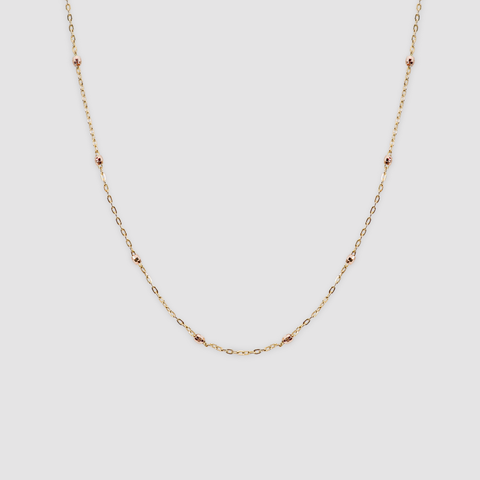 14K Rose Gold Ball Chain Necklace BlackSugar-Best Online Jewelry Shop Located West Los Angeles 
 14K Rose Gold Ball Chain Necklace BlackSugar-Best Online Jewelry Shop Located West Los Angeles
