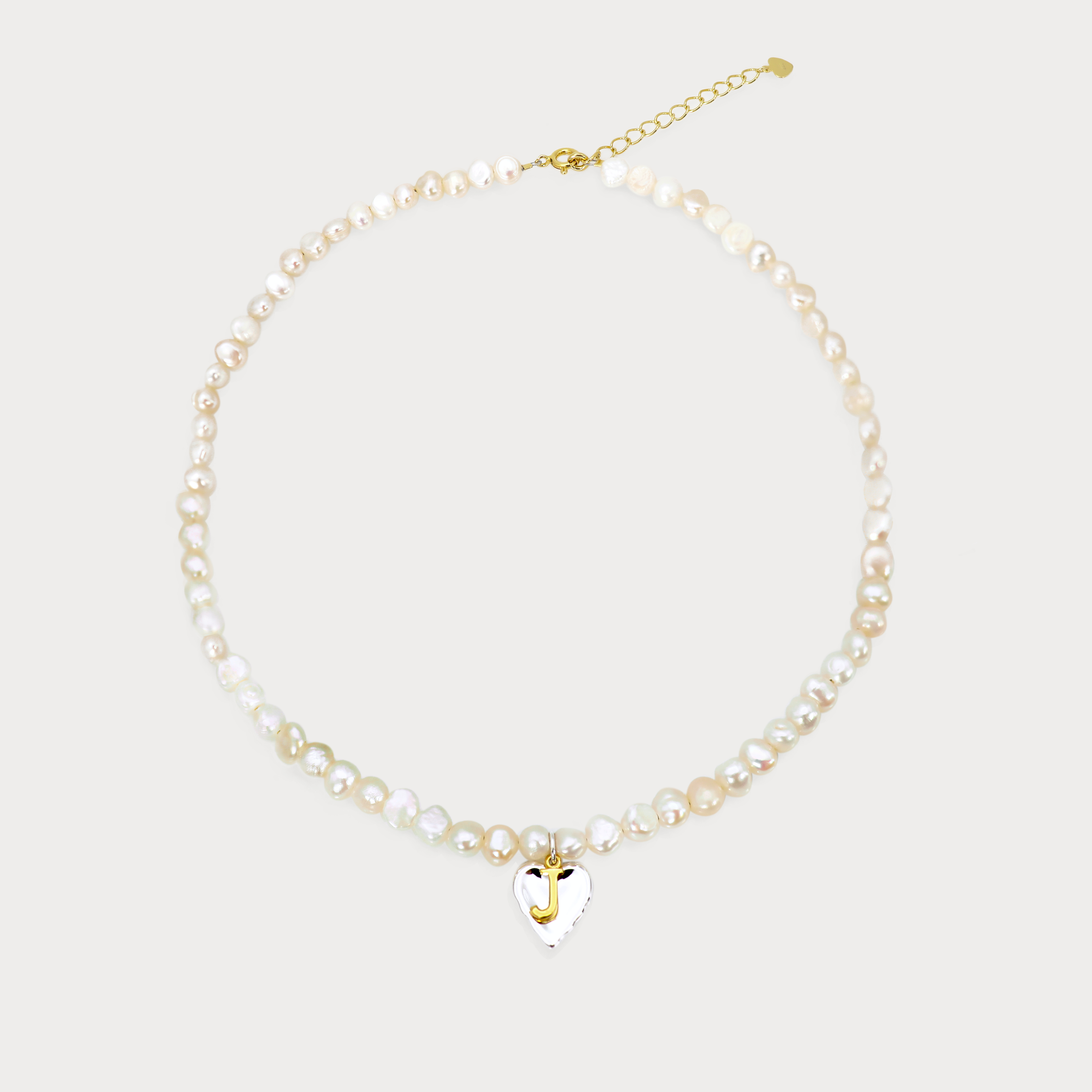 Heart Initial Necklace with Pearl BlackSugar-Shop our personalized jewelry, the perfect gift for every occasion Heart Initial Necklace with Pearl BlackSugar-Shop our personalized jewelry, the perfect gift for every occasion