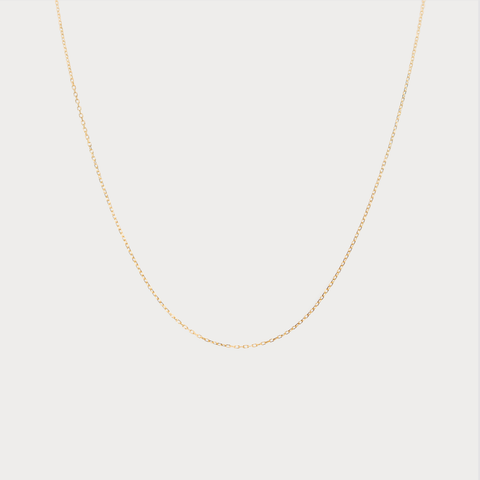 14K Solid Gold Chain Necklakce BlackSugar Fine Modern Chic Jewelry that Celebrities Wear