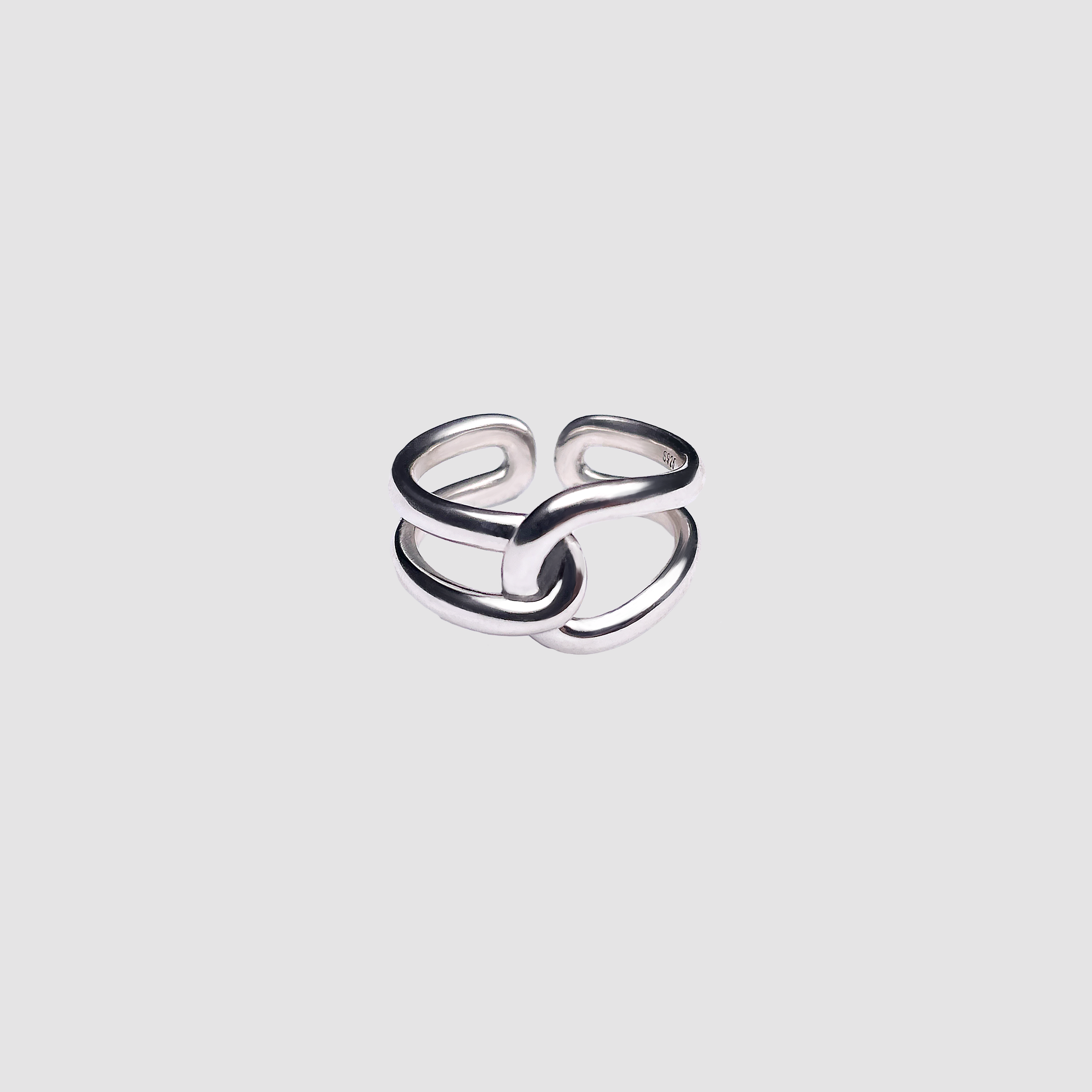 925 Sterling Silver Knots Ring for Women. Gift For Mom. Gift For Girlfriend